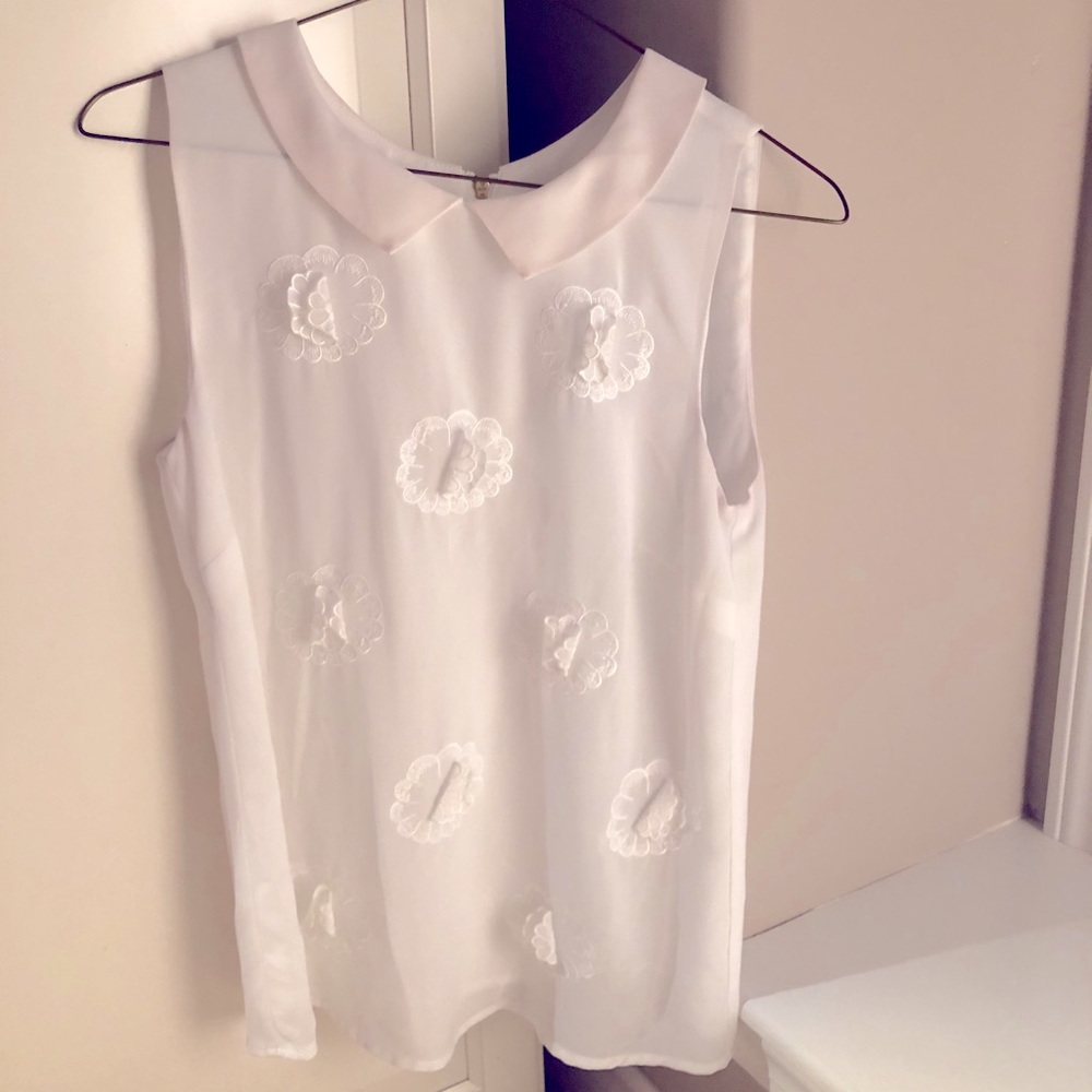 Ricki’s Peter Pan Collar Blouse Size 0 (XS)